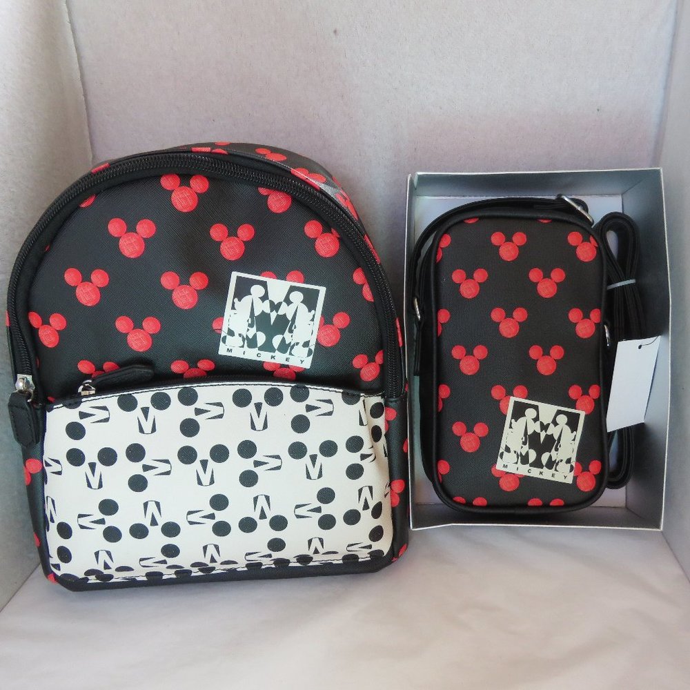 DANI by Danielle Nicole Disney Mickey Mouse Crossbody Bag and Backpack